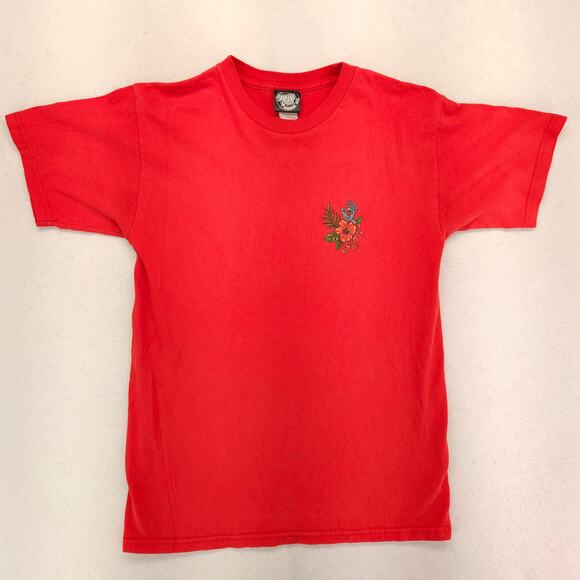 Santa Cruz Casual Crew Neck Short Sleeve Graphic T Shirt Mens Size S Red - Picture 2 of 9